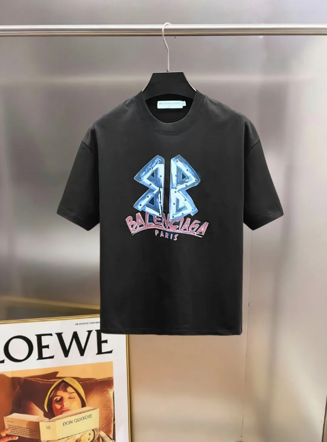 👍 logo Logo Same Style T 280 Versatile : Black White Size：S M L XL